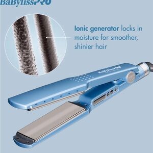 BaBylissPRO Blue Ionic Hair Straightener